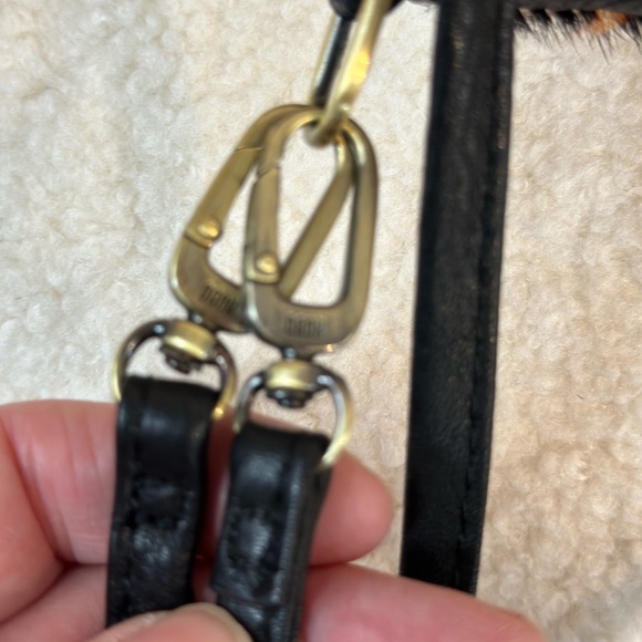 HOBO Darcy Baguette Bag Wristlet Purse Leather Hair On Leopard Converti…… NWT - Picture 8 of 14